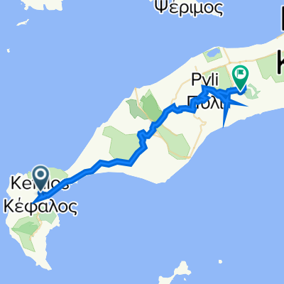 Route nach Iakovou Zarafti, Zia