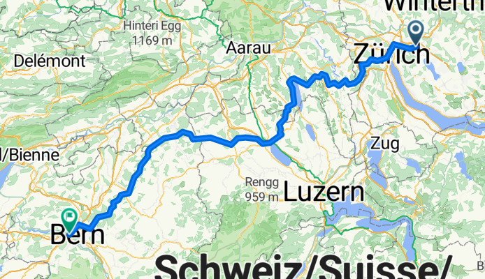 IWRY. Stage 3. Duebendorf - Renens (part 1)