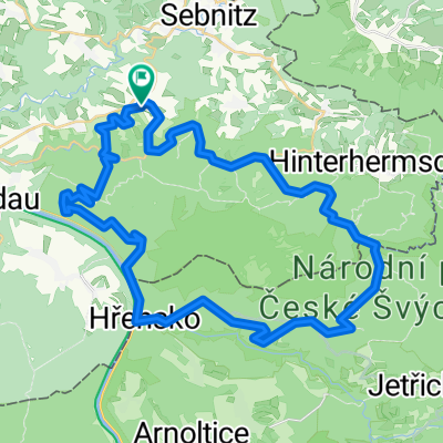 Kleines Prebischtor, Var. 2