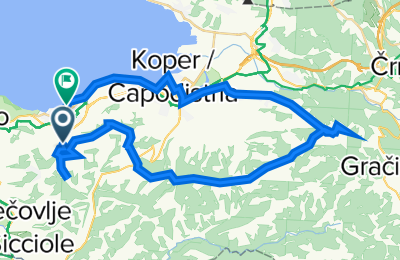 Route in der Bikemap App öffnen