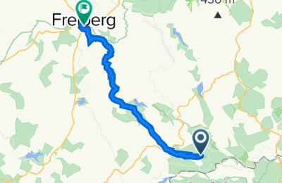 Route in der Bikemap App öffnen