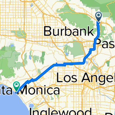 Montrose to Santa Monica Pier