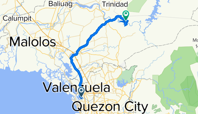 Marcelo H. Del Pilar Street 350-C, Malabon to Unnamed Road, Norzagaray