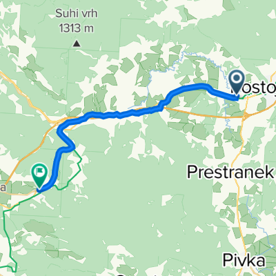 Tržaška cesta 88, Postojna nach Senožeče 147, Senožeče
