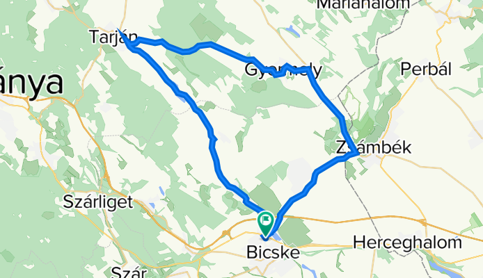 Kossuth utca 64, Bicske to Kossuth utca 64, Bicske
