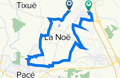 Route in der Bikemap App öffnen