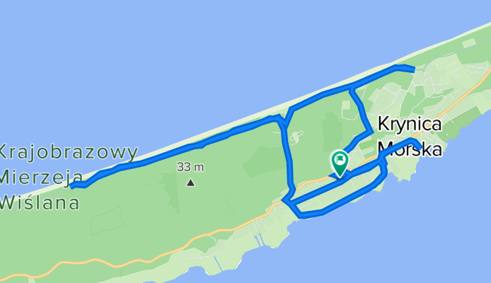 Krynicka 4, Krynica Morska do Krynicka 4, Krynica Morska