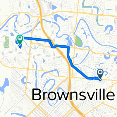 2960 Boca Chica Blvd, Brownsville to 314 Catherine Ln, Brownsville