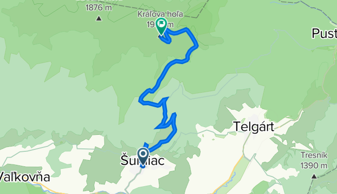 Hronská 2–42, Šumiac do Kráľovohoľská cesta, Šumiac