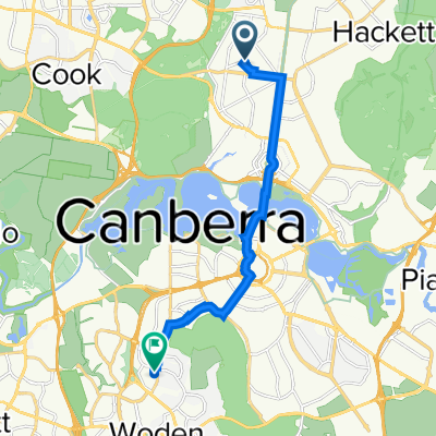34 Hakea Crescent, O'Connor to 19–21 Whittle Street, Hughes