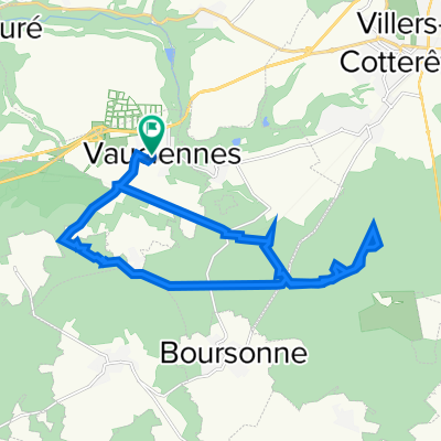 De Voie Communale le Mail 40, Vauciennes à Voie Communale le Mail 40, Vauciennes