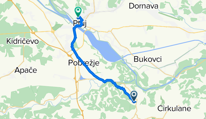 Soviče 8 to Volkmerjeva cesta 15