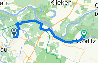 Route in der Bikemap App öffnen