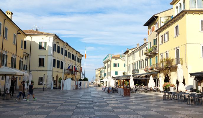Photo 2 of the Bikemap route "Lazise, Bardolino, Garda, Lazise"