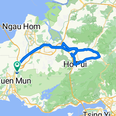 屯門 ,錦上路 來回
