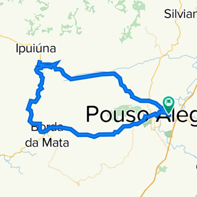 POUSO ALEGRE x CONGONHAL x JOSÉ BENTO x SANTO AGOSTINHO x BORDA DA MATA x POUSO ALEGRE
