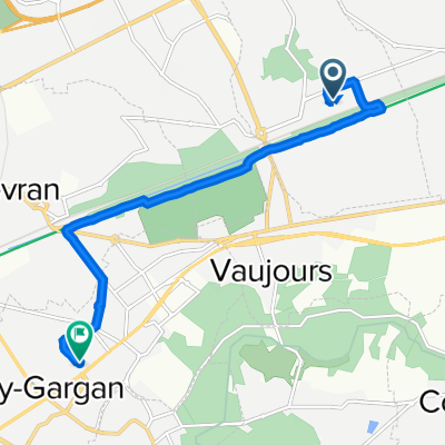 Itinéraire vers 2A Rue François Villon, Livry-Gargan