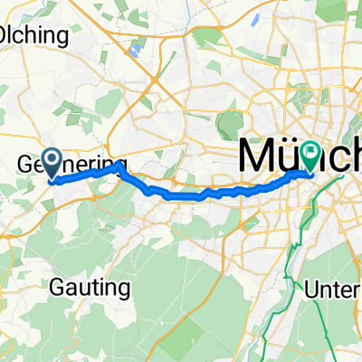 Germering - Gräfelfing - München Goetheplatz