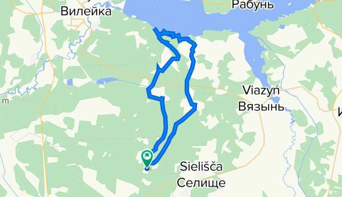 lunch ride to Vilejka