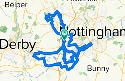 Route in der Bikemap App öffnen