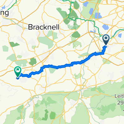 Weybridge Railway Station, Station Approach, Weybridge to 36 Hitches Lane, Fleet