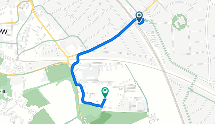 kenton to Northwick Park hospital