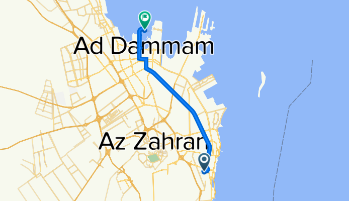 Al Mubarraz 7983, Al Khobar to Cornish Road, Dammam