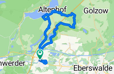 Route in der Bikemap App öffnen