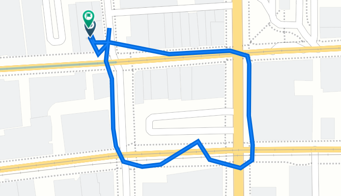 63 E Congress St, Tucson to 63 E Congress St, Tucson