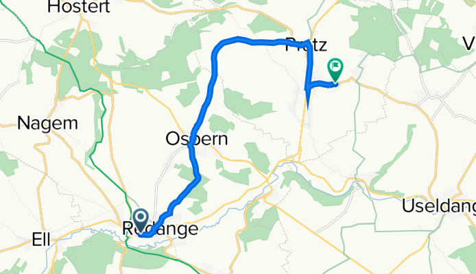 De Grand-Rue 43, Redange à Rue de Reimberg 42, Bettborn