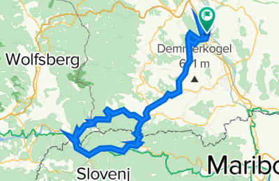 Route in der Bikemap App öffnen