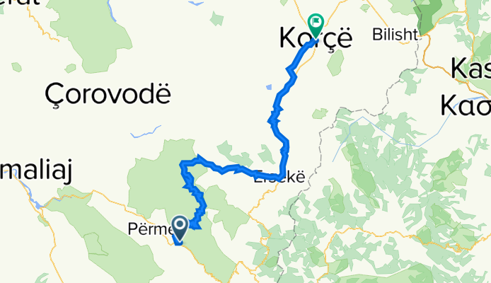 SH75, Petran to Rruga 6 Deshmoret 62, Korçë