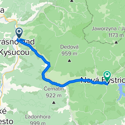 Krásno - N. Bystrica
