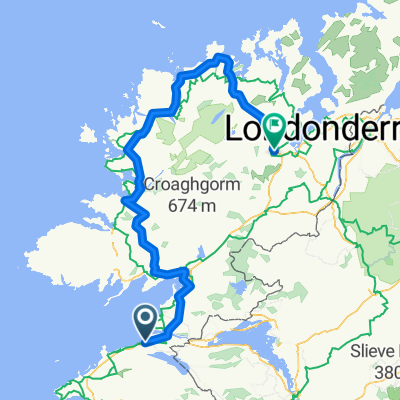 D8 - Bundoran - Letterkenny - 104.4 Miles