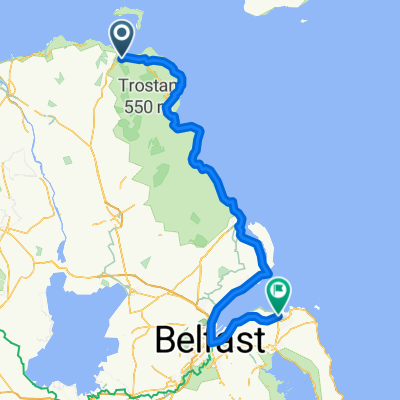 D10 - Ballycastle - Bangor - 80.9 miles