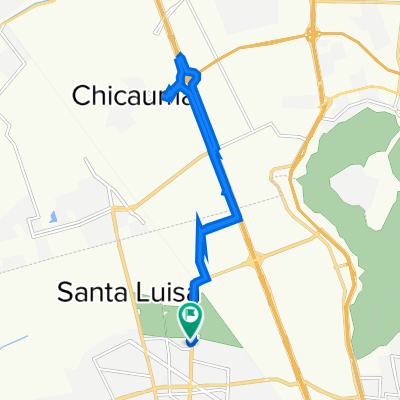 De Hualañe 308, Quilicura a Panguilemu 307, Quilicura