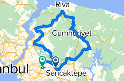 Route in der Bikemap App öffnen