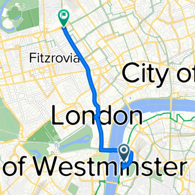 249 Westminster Bridge Road, London to Warren Court, Euston Road, London