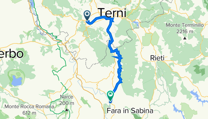 Narni-Cottanello-Poggio Mirteto