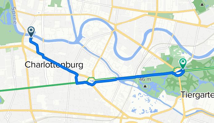 Lohmeyerstraße 16, Berlin to Straße des 17. Juni, Berlin