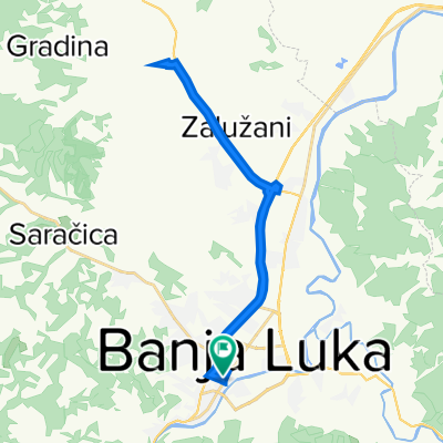 Солунска 8, Бања Лука to Солунска 8, Бања Лука