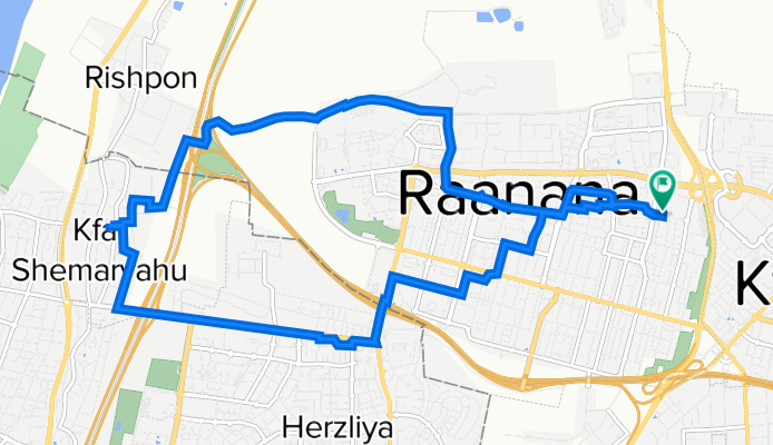 10 miles to herziliya and back