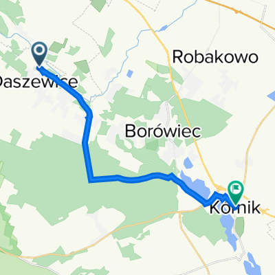 Żwirowa 14a, Daszewice do Profesora Wróblewskiego, Kórnik