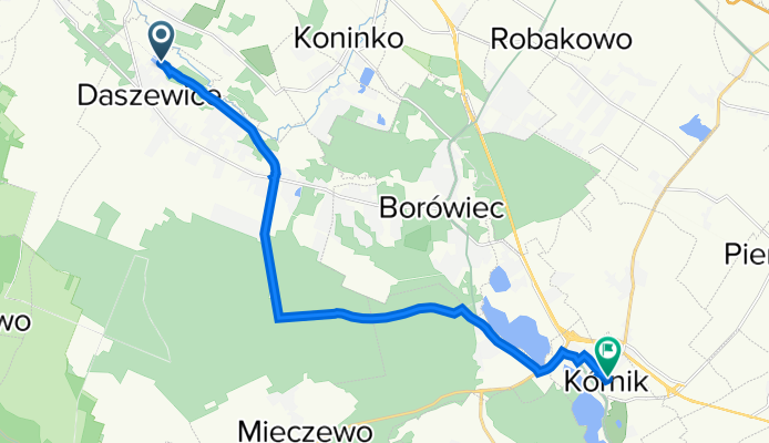 Żwirowa 14a, Daszewice do Profesora Wróblewskiego, Kórnik