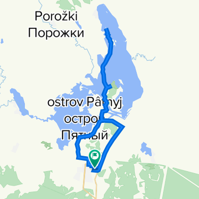 От переулок Автодорожный 3А, Удомля до переулок Автодорожный 3А, Удомля