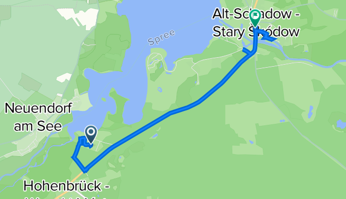 Siedlung am See 55, Märkische Heide nach Lindenstraße 3, Märkische Heide