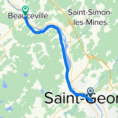 De 140 112e Rue, St-Georges à 199–205 Route 108, Beauceville