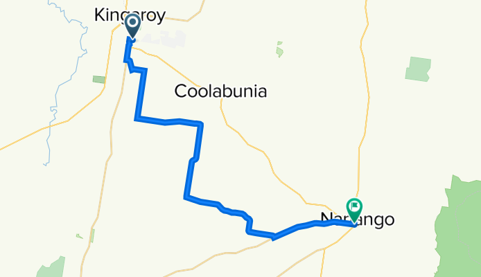 Kingaroy to  Nanango