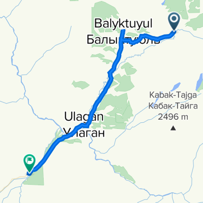 6 день Балыктуюль - Алтын Казык