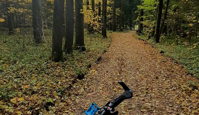 Photo 2 of the Bikemap route "От Парковая улица 8, Сабурово (красногорский Р-н) до Парковая улица 10, Сабурово (красногорский Р-н)"